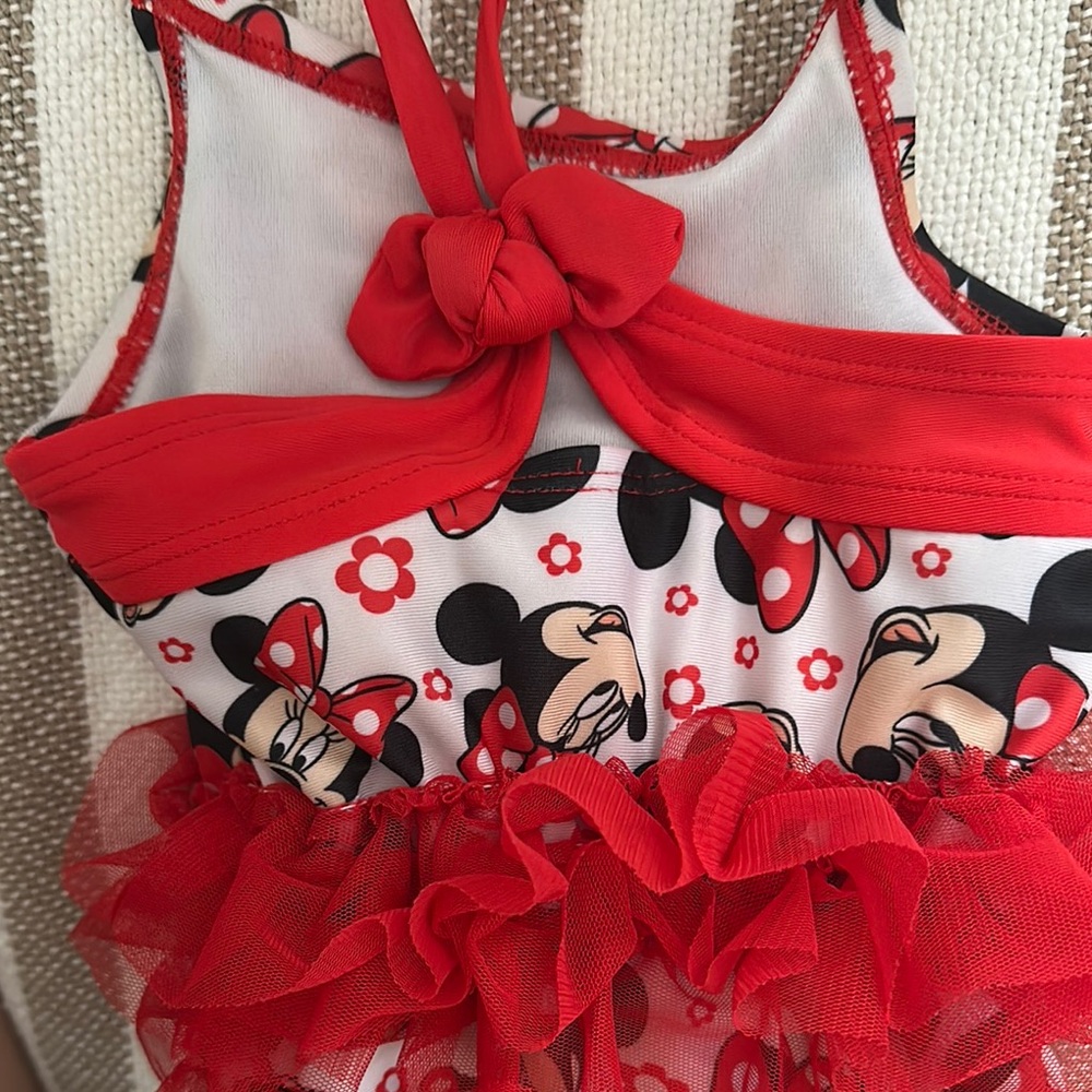 Minnie Mouse Ruffle Swimsuit - Picture 3 of 4